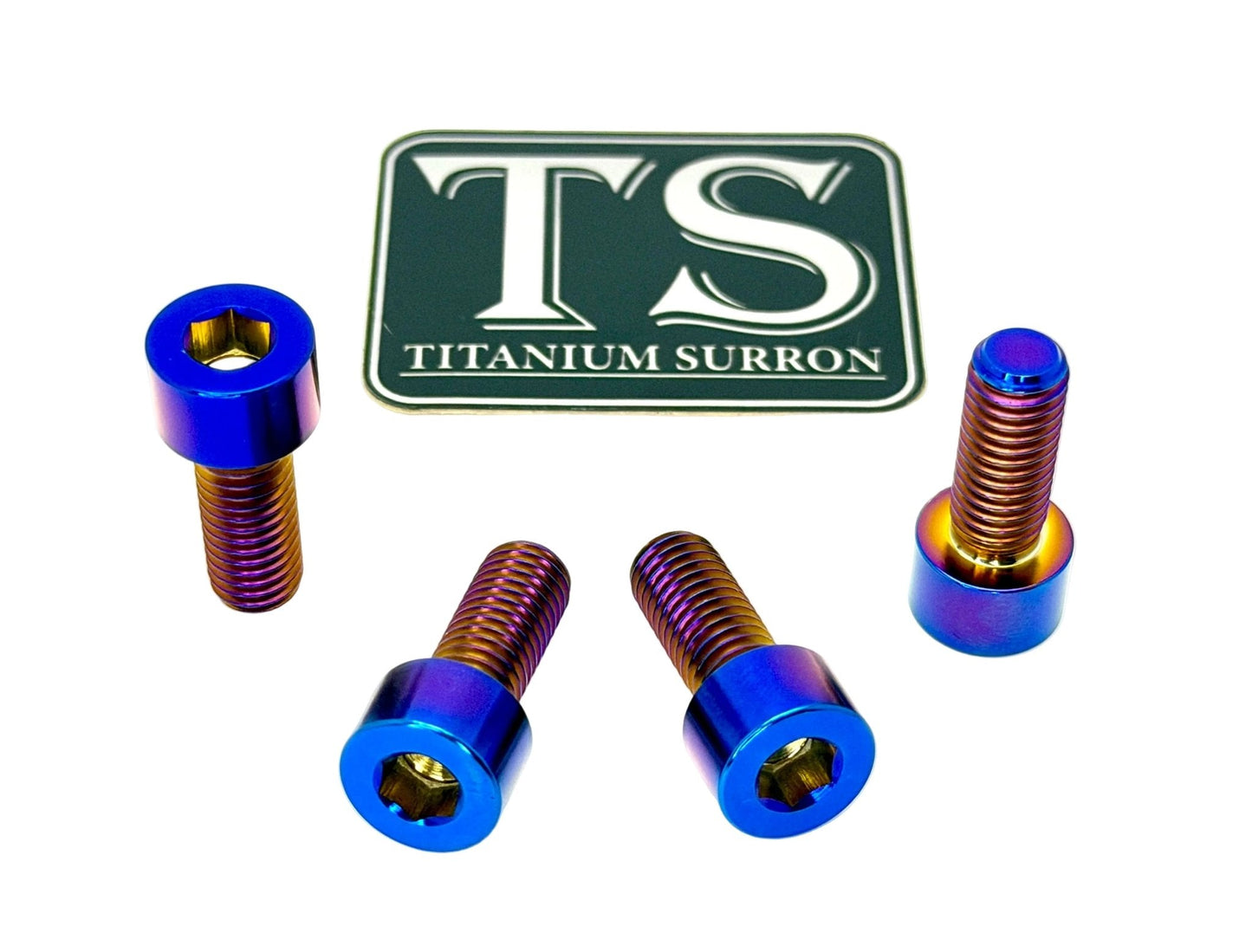 Titanium Peg Bracket Bolts - E-moto