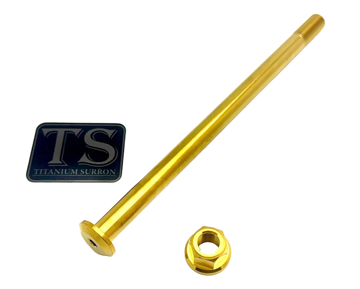 Titanium Rear Axle and Nut - Talaria (Two pcs)