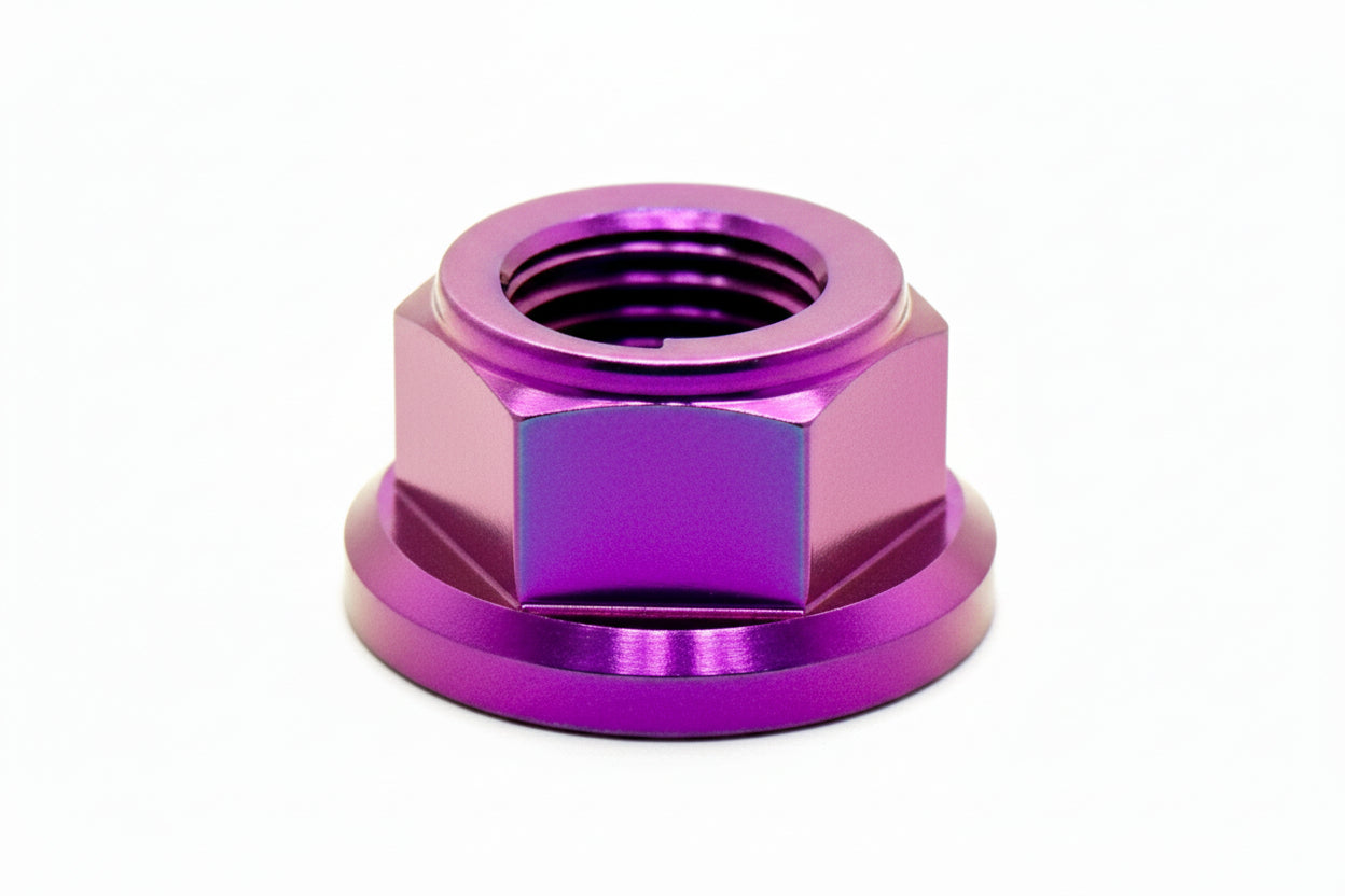 Titanium Rear Axle Nut - E-Moto