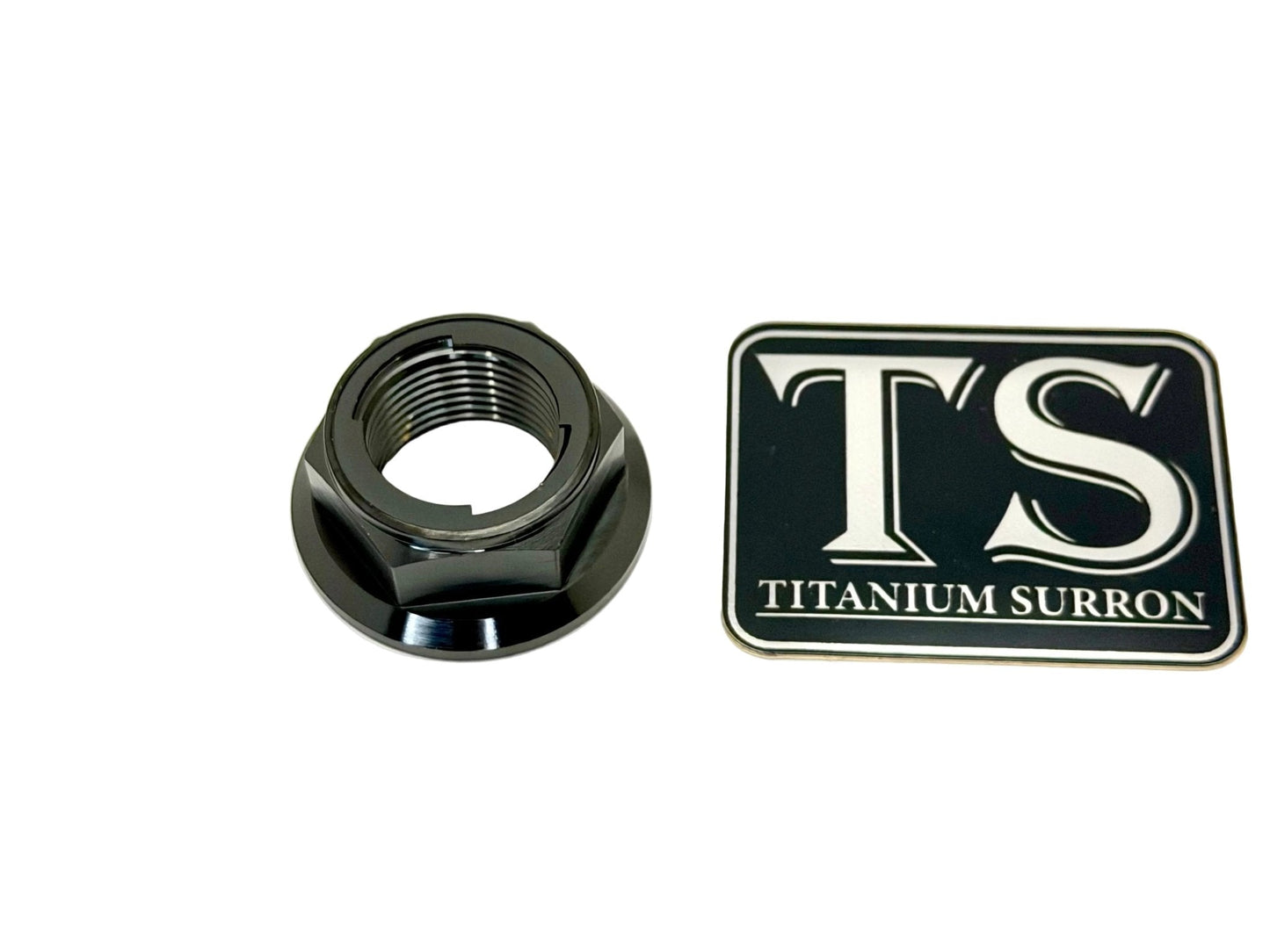 Titanium Rear Axle Nut - E-Moto