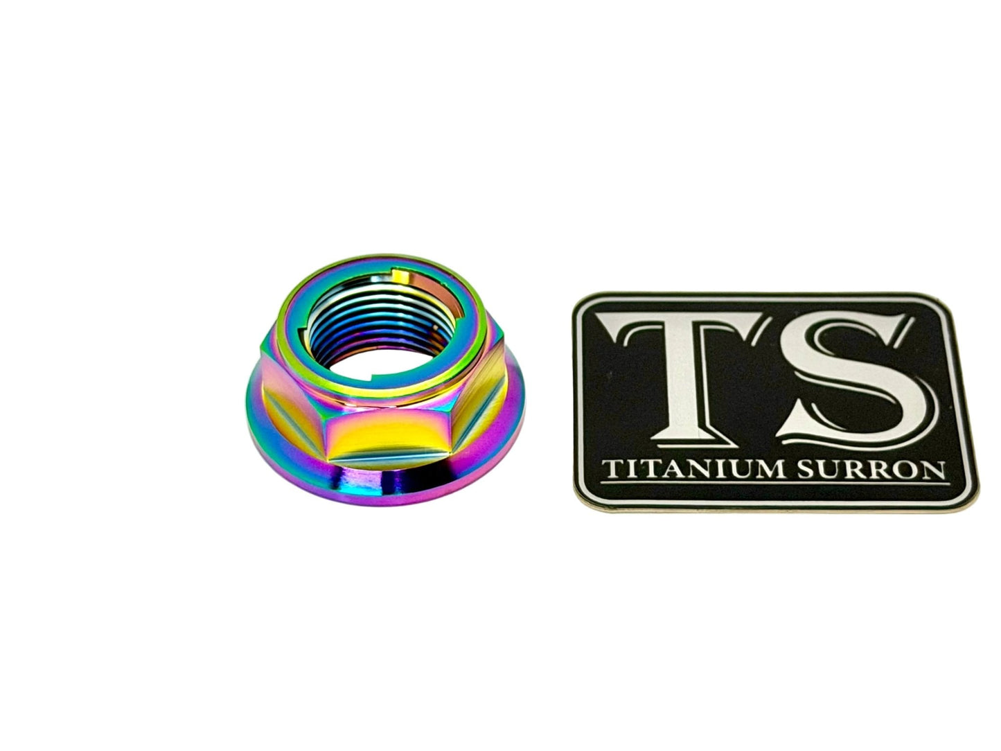 Titanium Rear Axle Nut - E-Moto