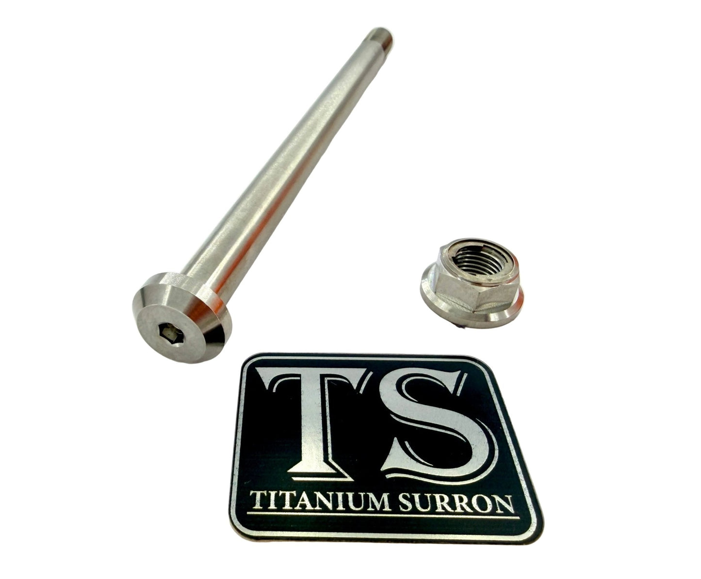 Titanium Rear Axle/ Nut - E-Ride Pro (all models)