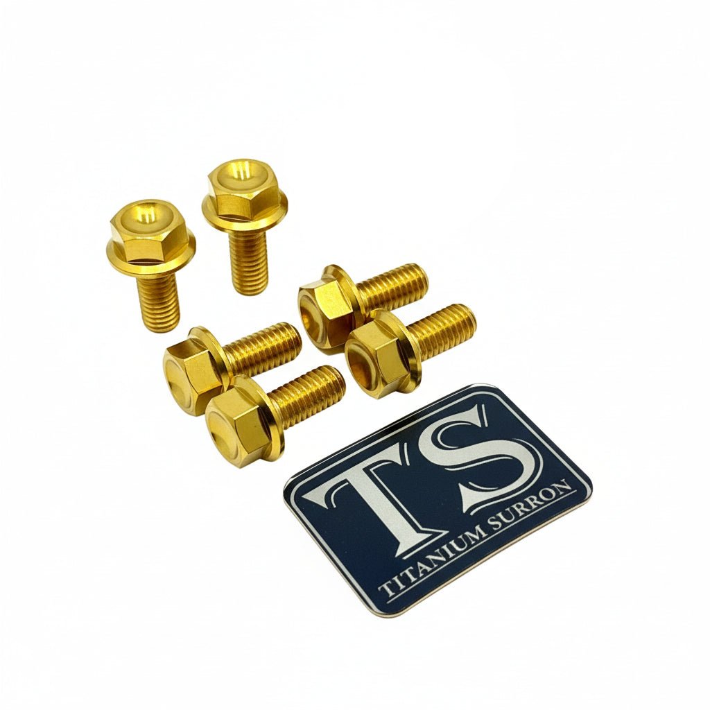 Titanium Sprocket Bolts - E-Moto