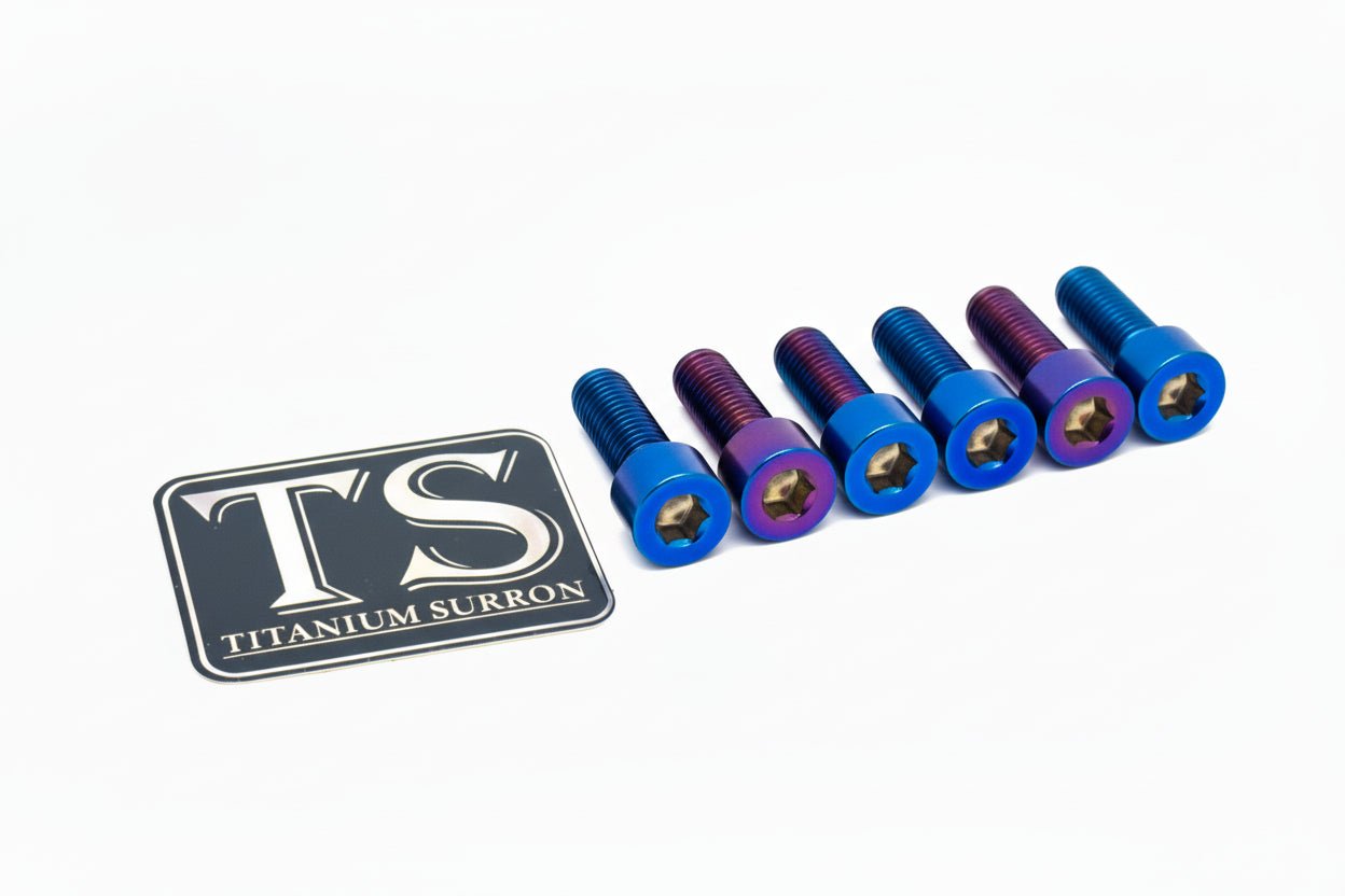 Titanium Sprocket Bolts - E-Moto