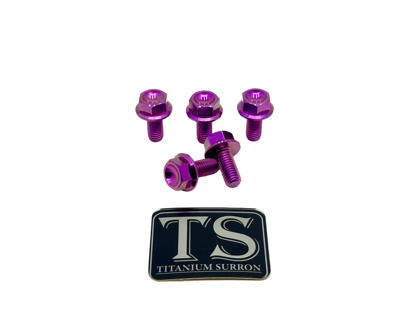 Titanium Sprocket Bolts - E-Moto