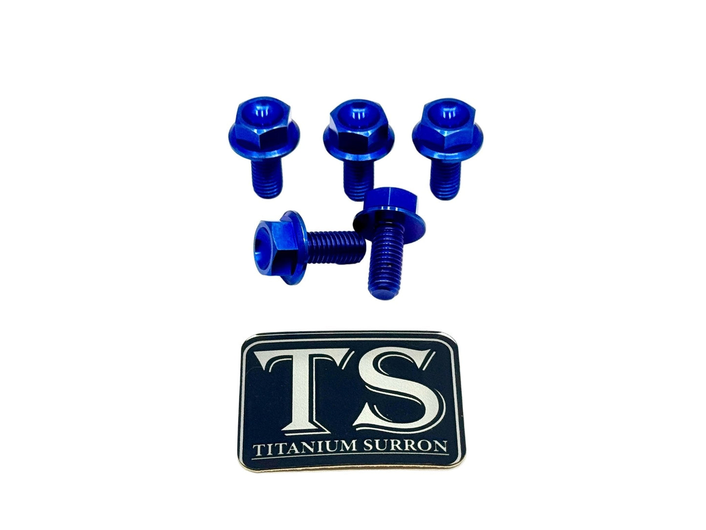 Titanium Sprocket Bolts - E-Moto