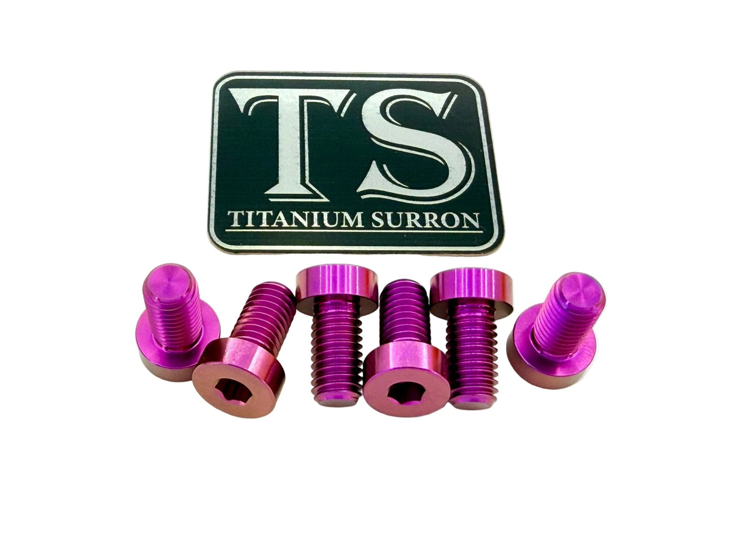 Titanium Sprocket Bolts - E-Moto