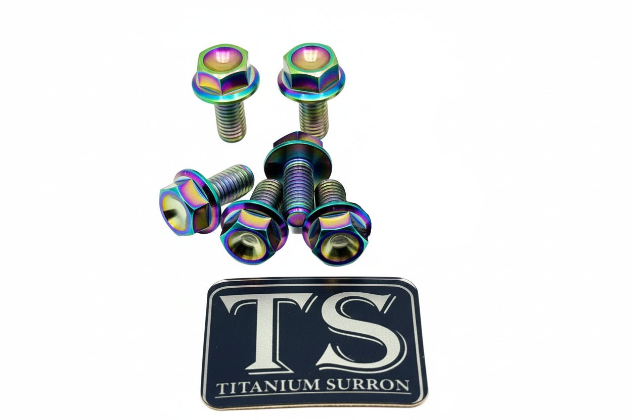 Titanium Sprocket Bolts - E-Moto