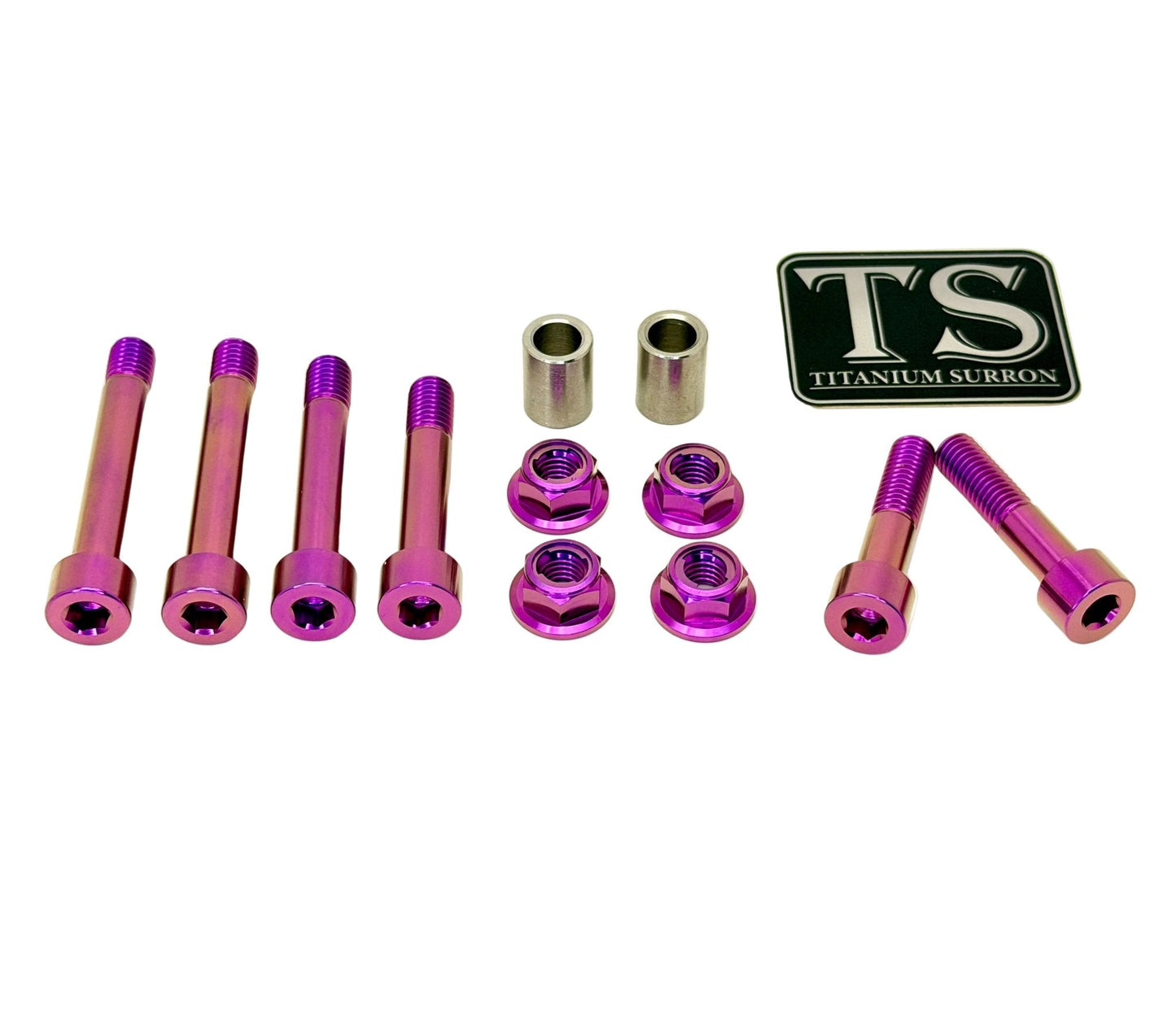 Titanium Rear Suspension/ Linkage Bolt Kit for Surron LBX & Segway X260