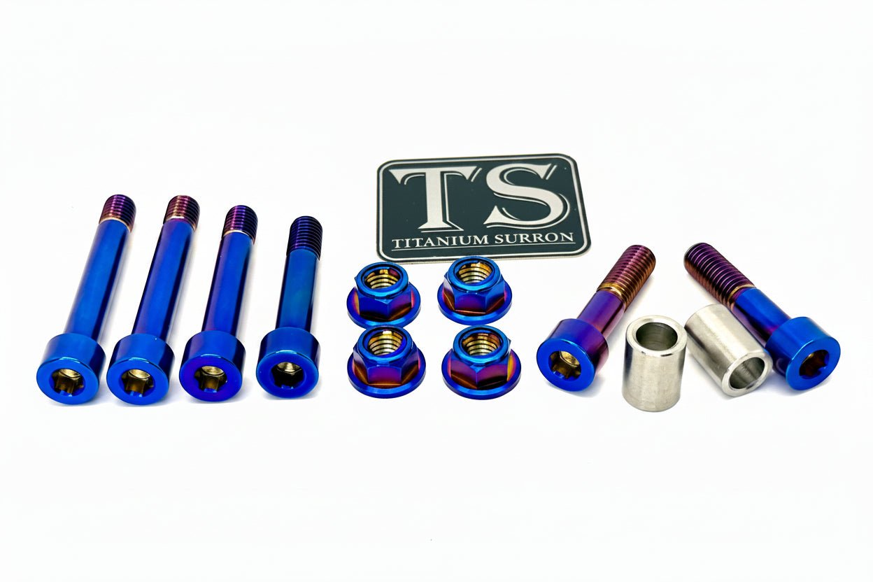 Titanium Rear Suspension/ Linkage Bolt Kit for Surron LBX & Segway X260