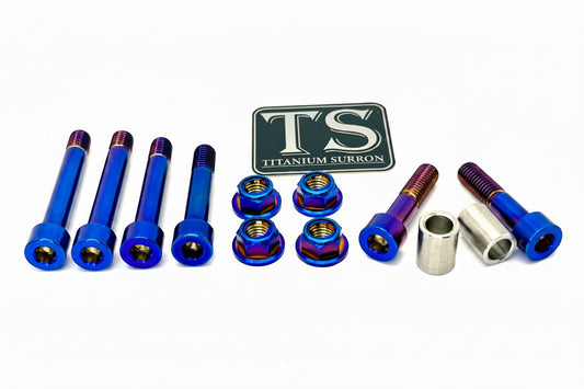 Titanium Rear Suspension/ Linkage Bolt Kit for Surron LBX & Segway X260