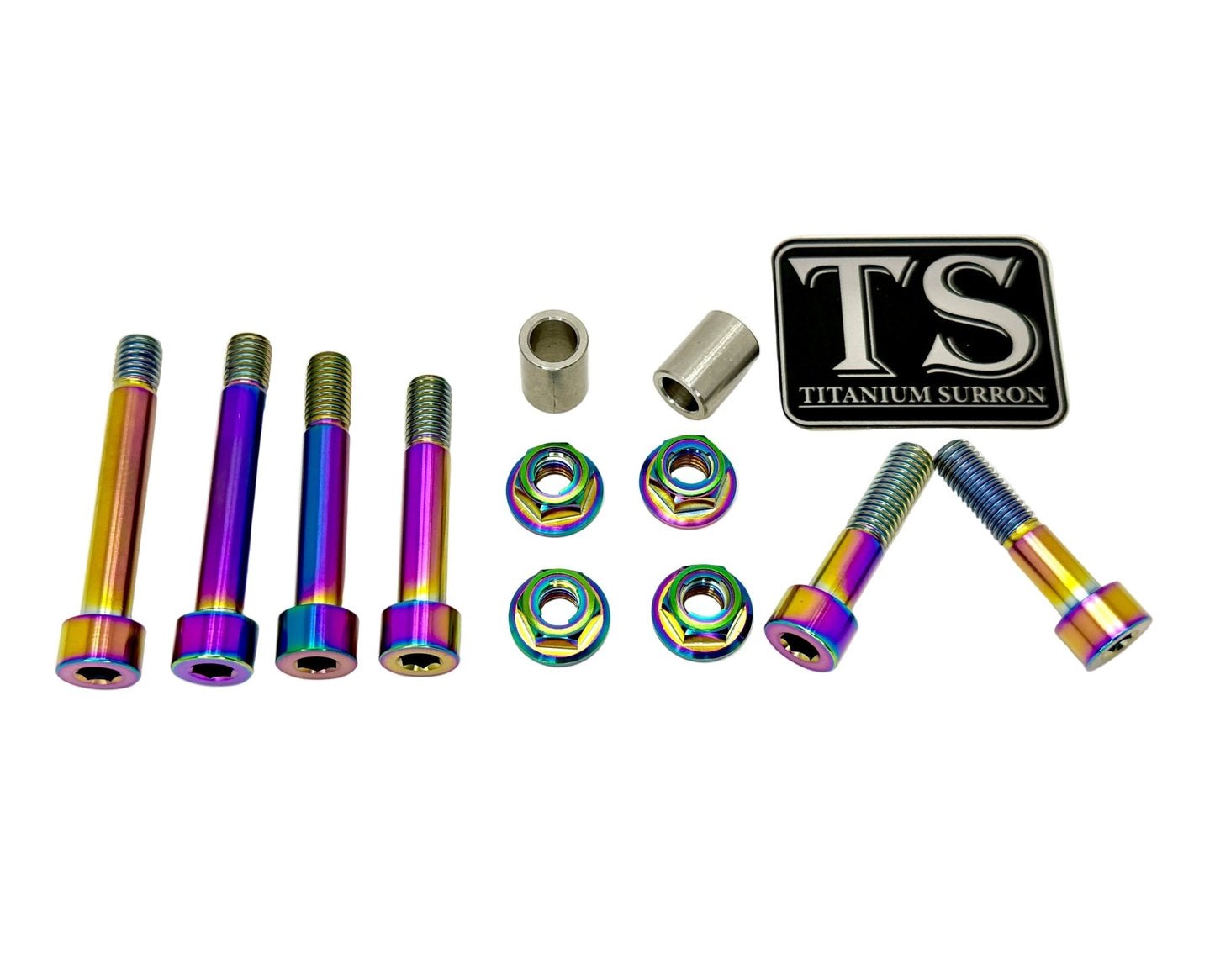 Titanium Rear Suspension/ Linkage Bolt Kit for Surron LBX & Segway X260