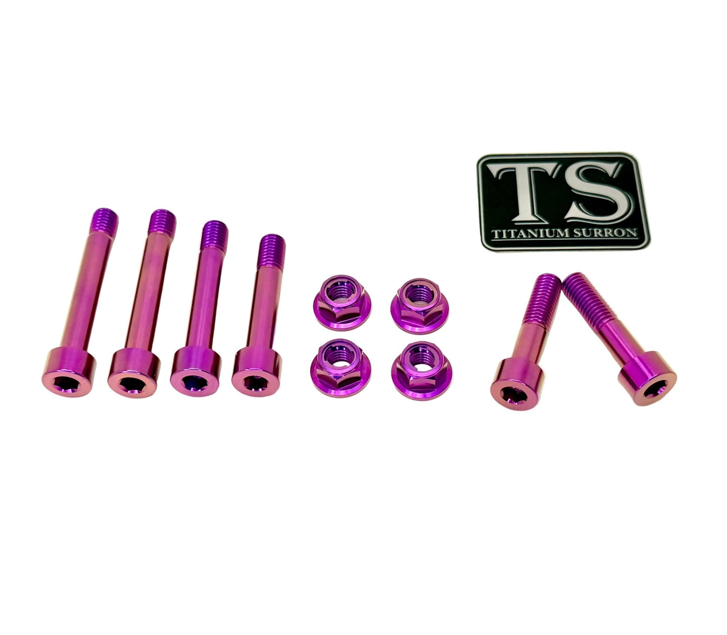 Titanium Rear Suspension/ Linkage Bolt Kit for Surron LBX & Segway X260