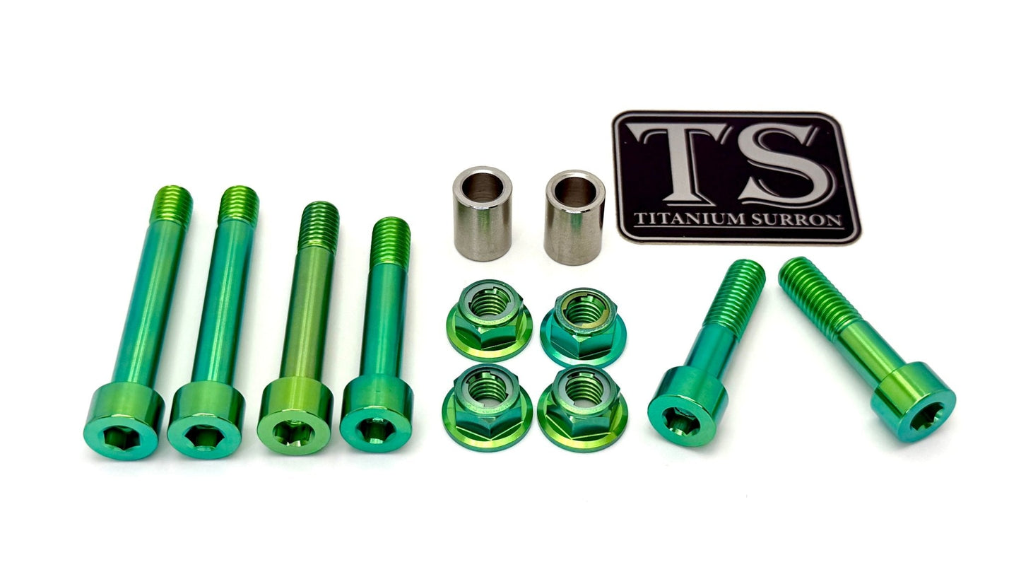 Titanium Rear Suspension/ Linkage Bolt Kit for Surron LBX & Segway X260