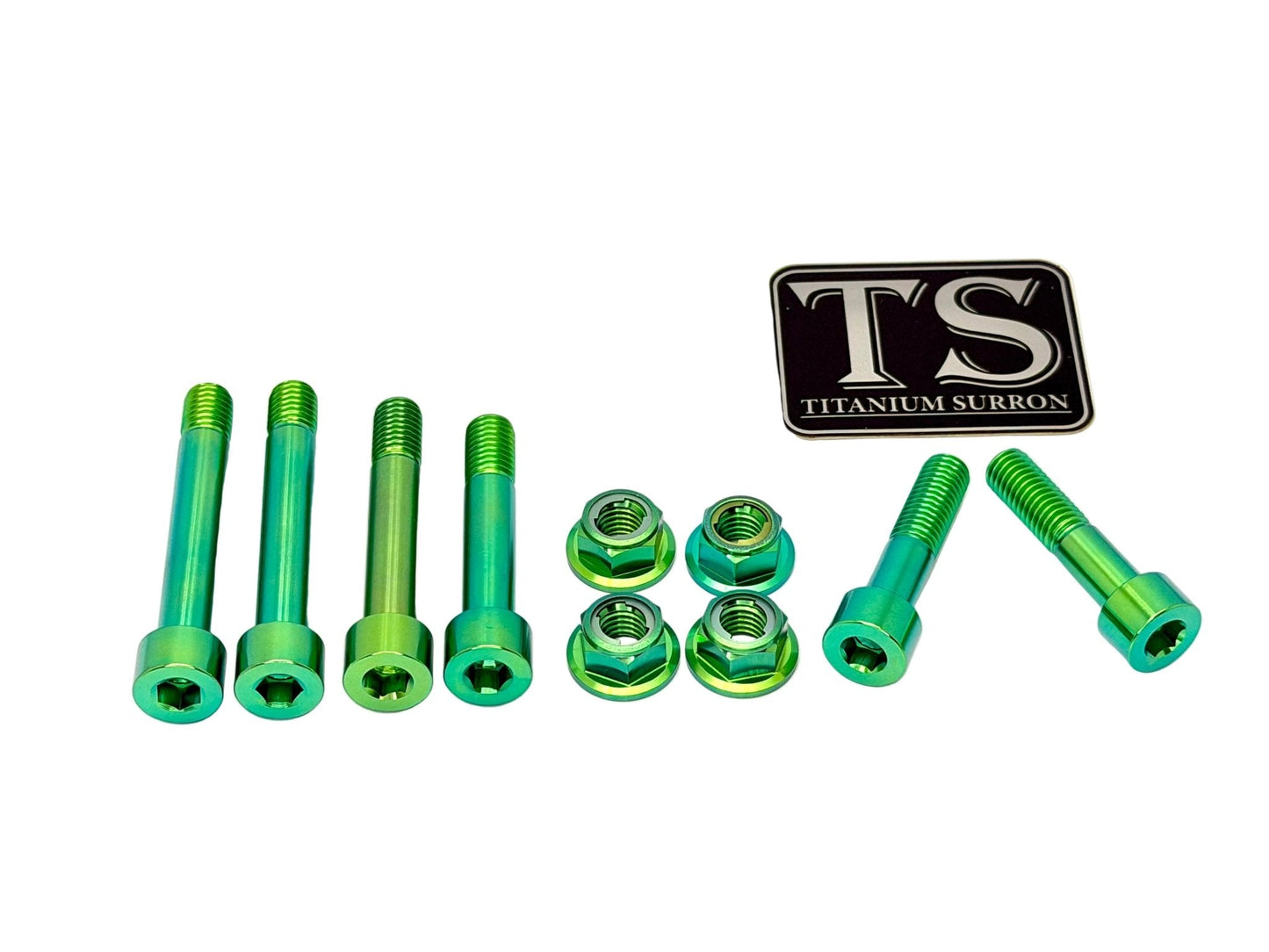 Titanium Rear Suspension/ Linkage Bolt Kit for Surron LBX & Segway X260