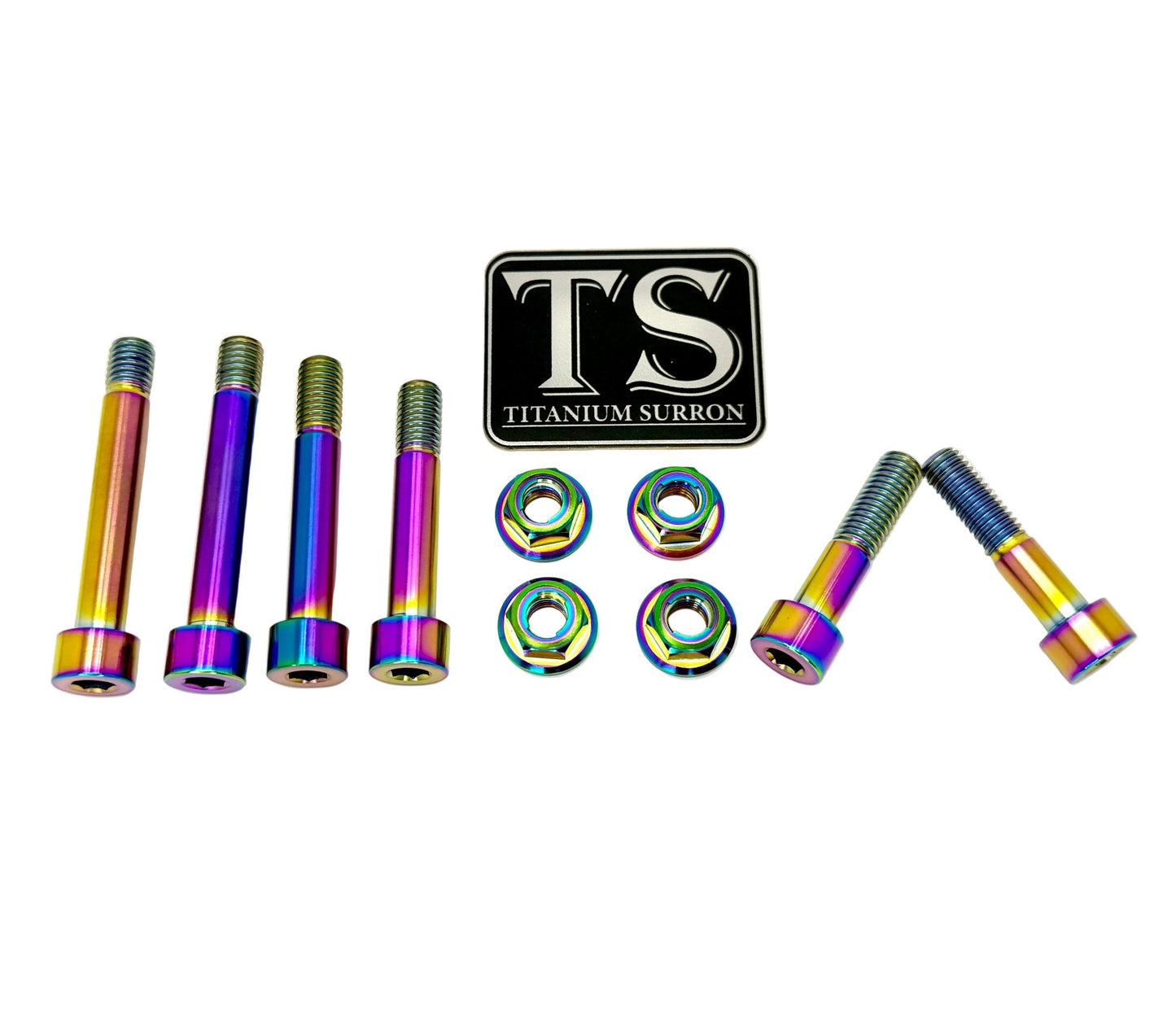 Titanium Rear Suspension/ Linkage Bolt Kit for Surron LBX & Segway X260