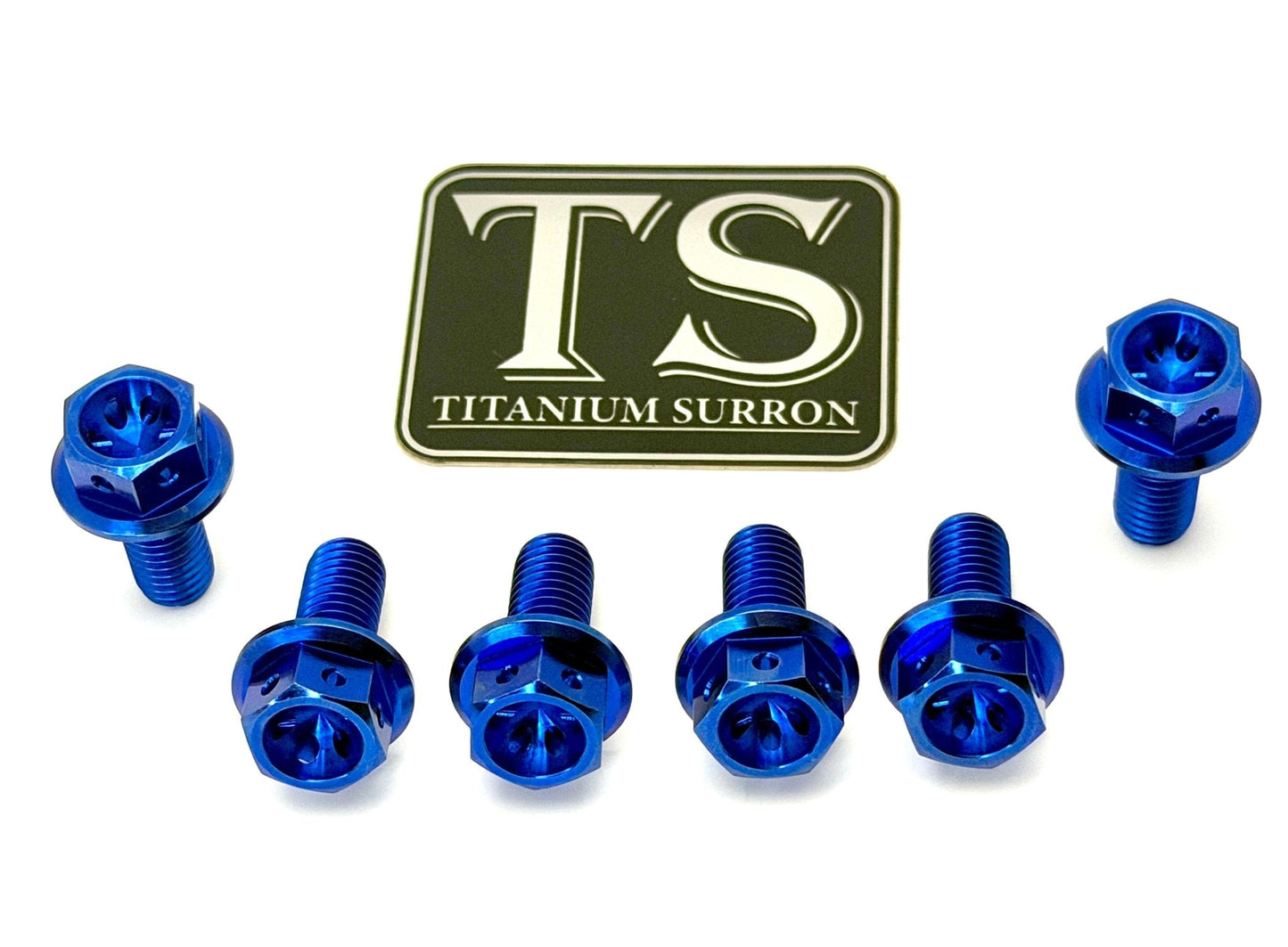 Titanium Sprocket Bolts - E-Moto