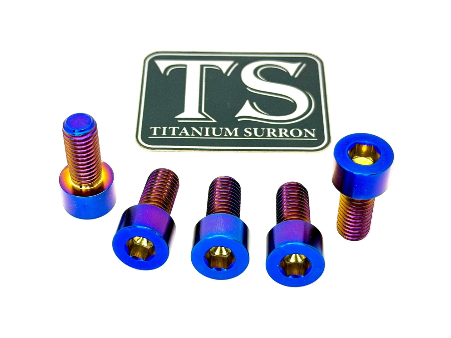 Titanium Sprocket Bolts - E-Moto