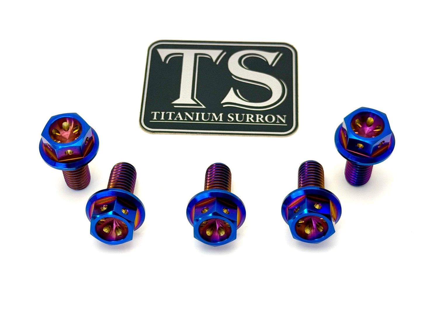 Titanium Sprocket Bolts - E-Moto