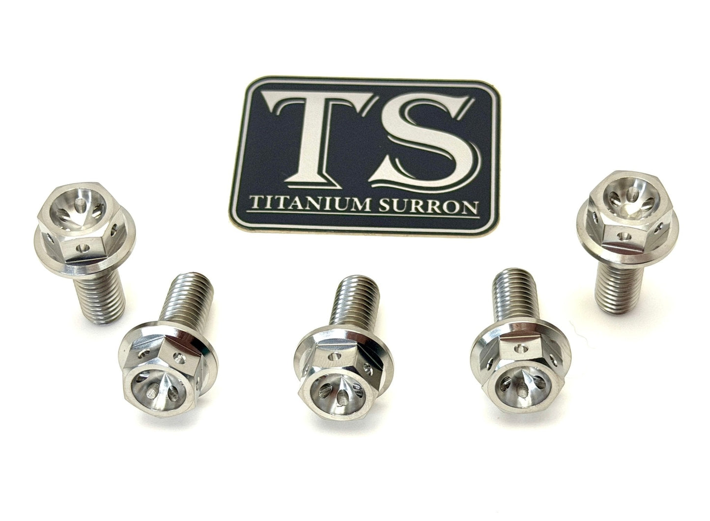 Titanium Sprocket Bolts - E-Moto