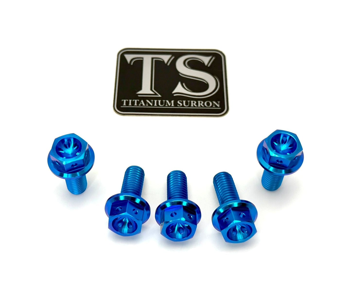 Titanium Sprocket Bolts - E-Moto
