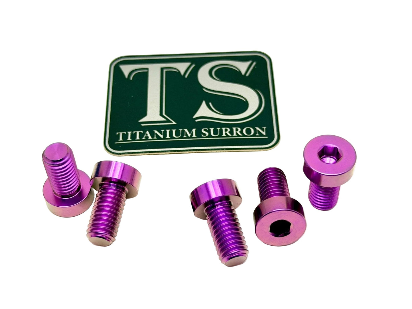 Titanium Sprocket Bolts - E-Moto
