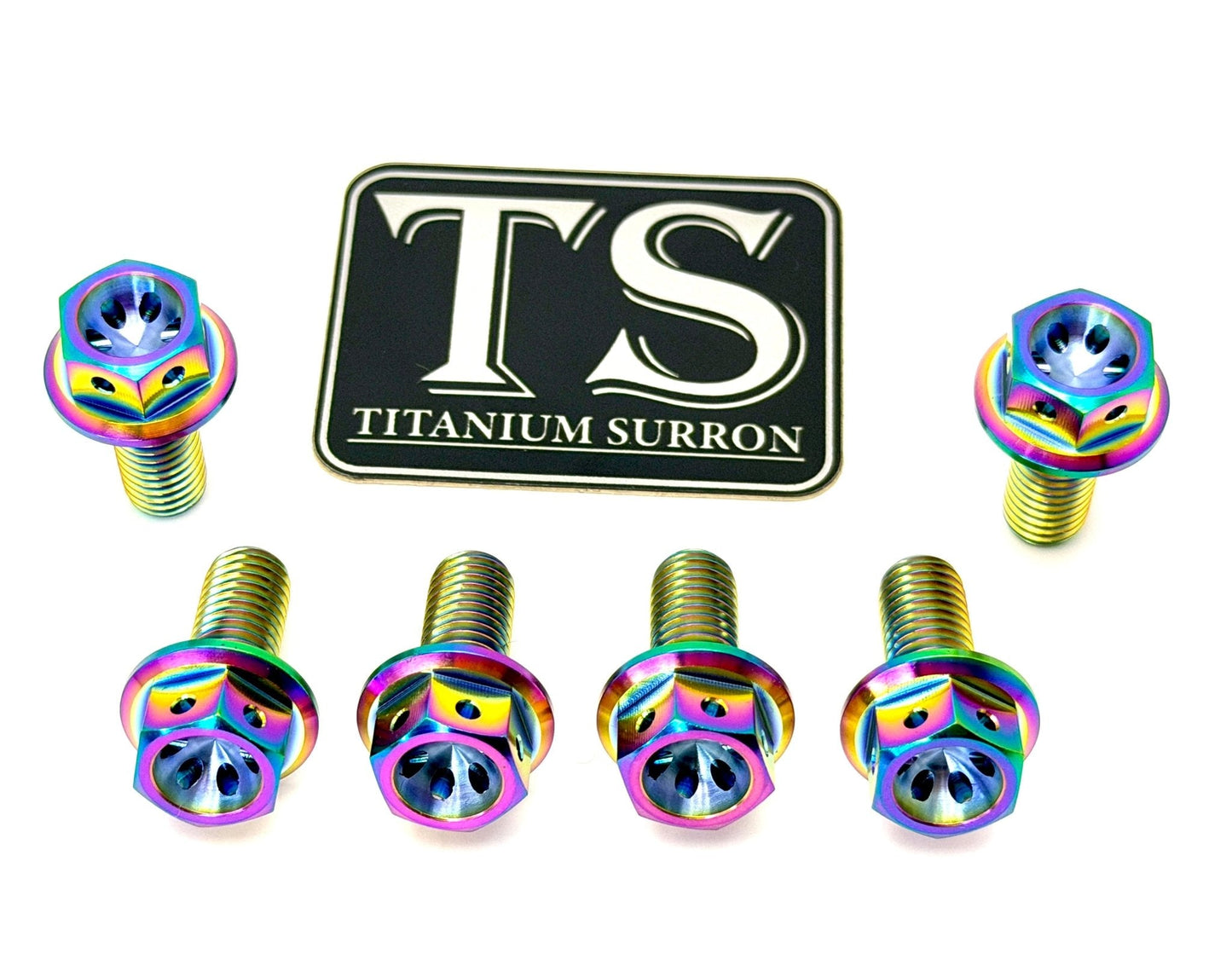 Titanium Sprocket Bolts - E-Moto