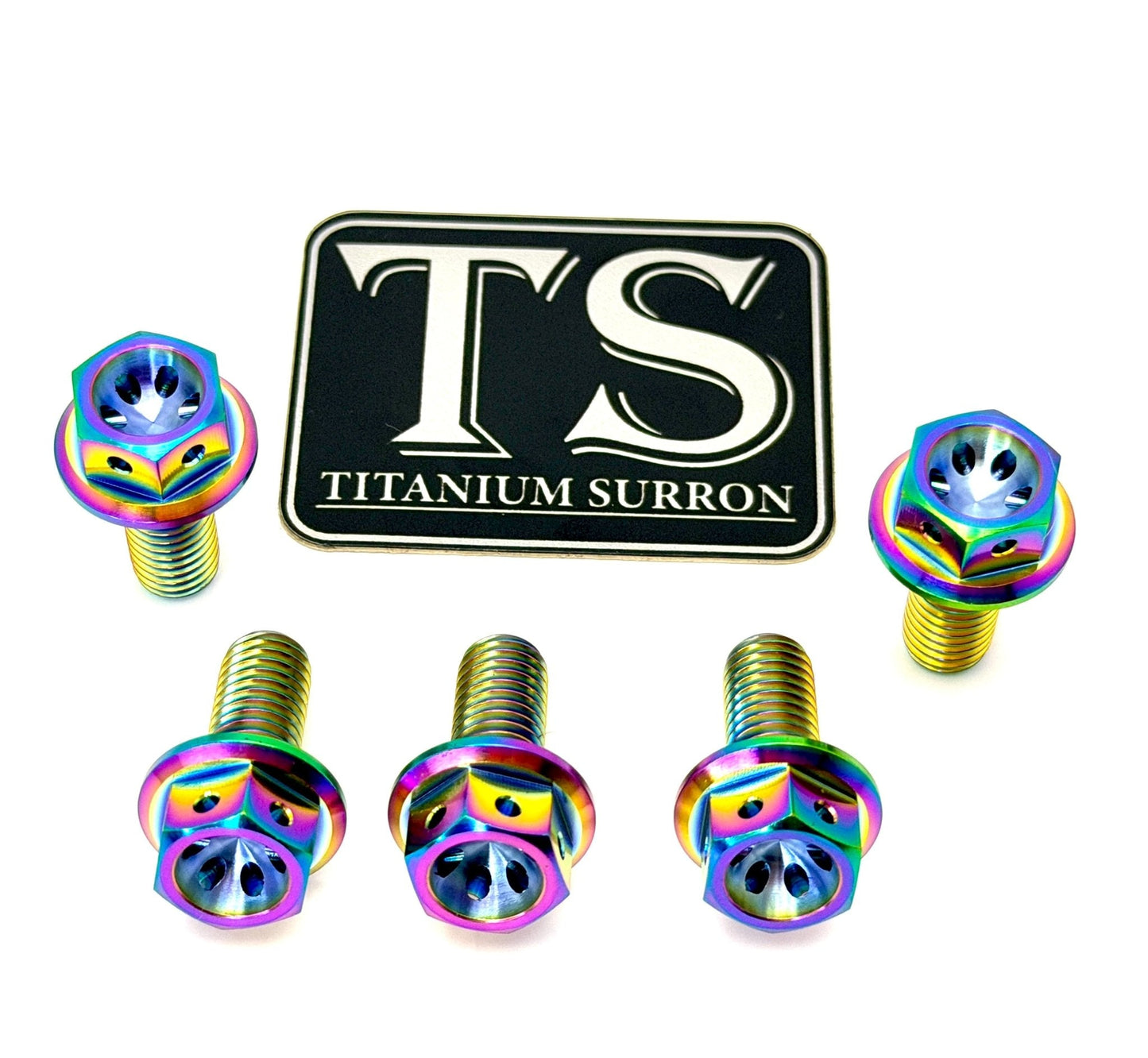 Titanium Sprocket Bolts - E-Moto