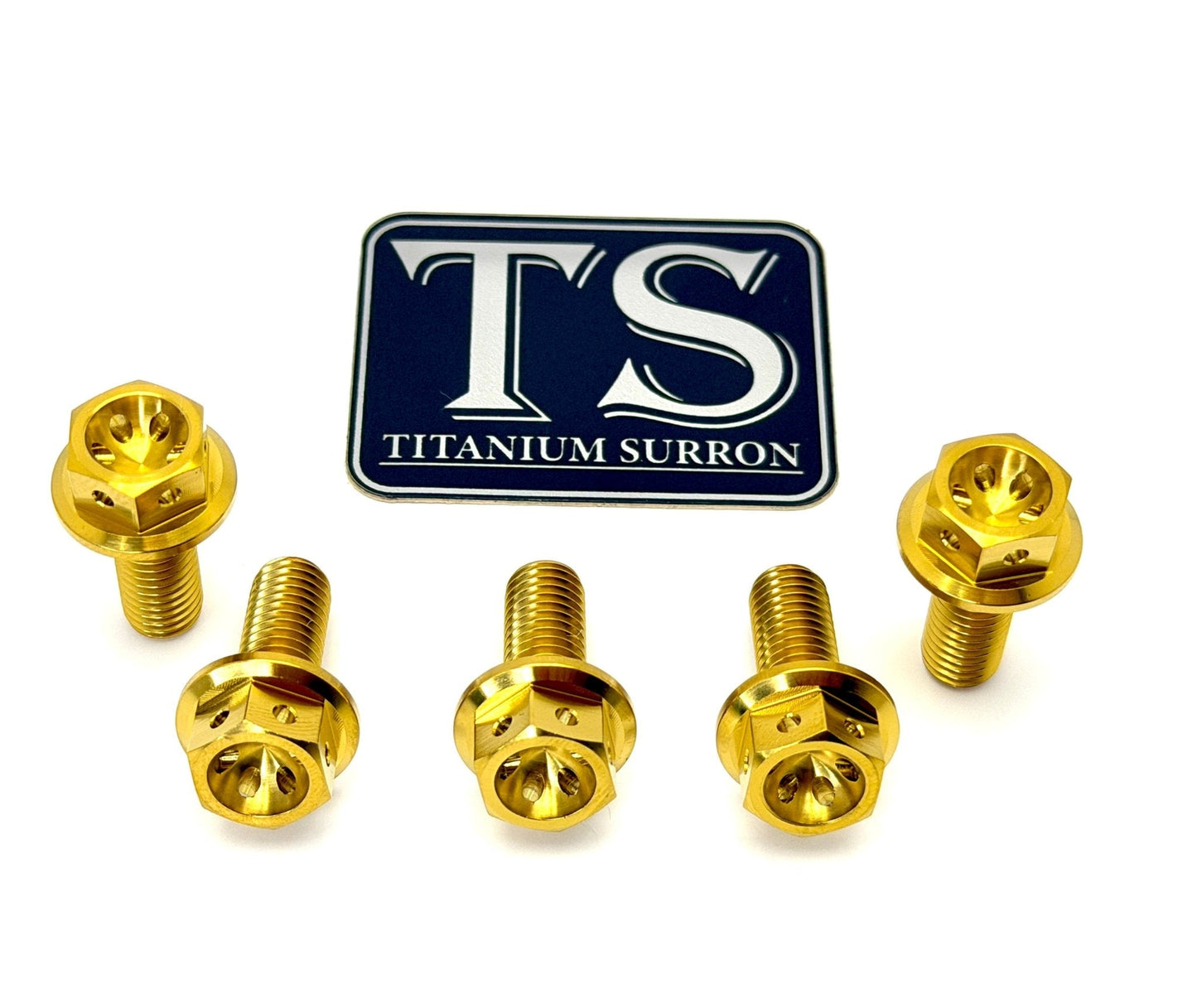 Titanium Sprocket Bolts - E-Moto