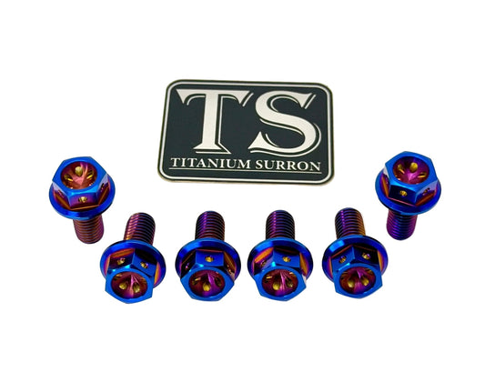 Titanium Sprocket Bolts - E-Moto