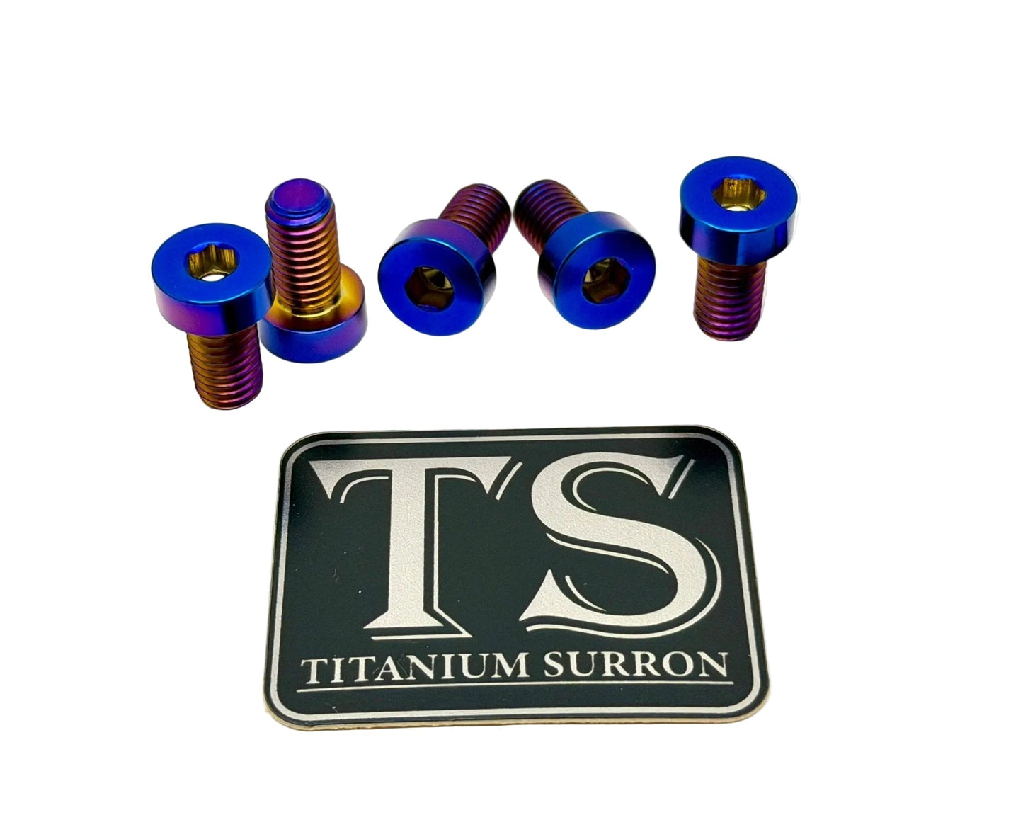 Titanium Sprocket Bolts - E-Moto