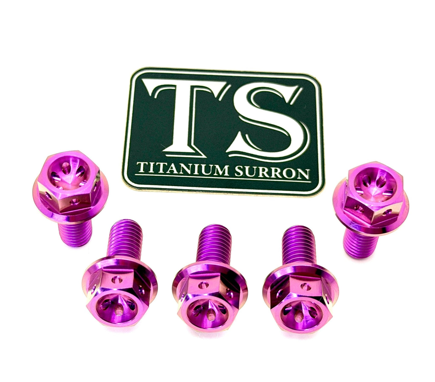 Titanium Sprocket Bolts - E-Moto