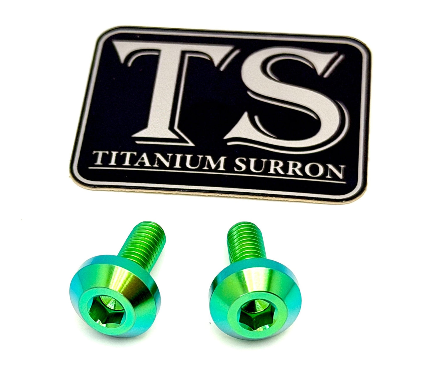Titanium Surron Ultra Bee Brake Hand Guard Bolts
