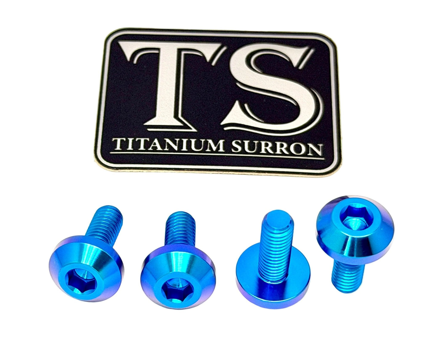 Titanium Surron Ultra Bee Brake Hand Guard Bolts