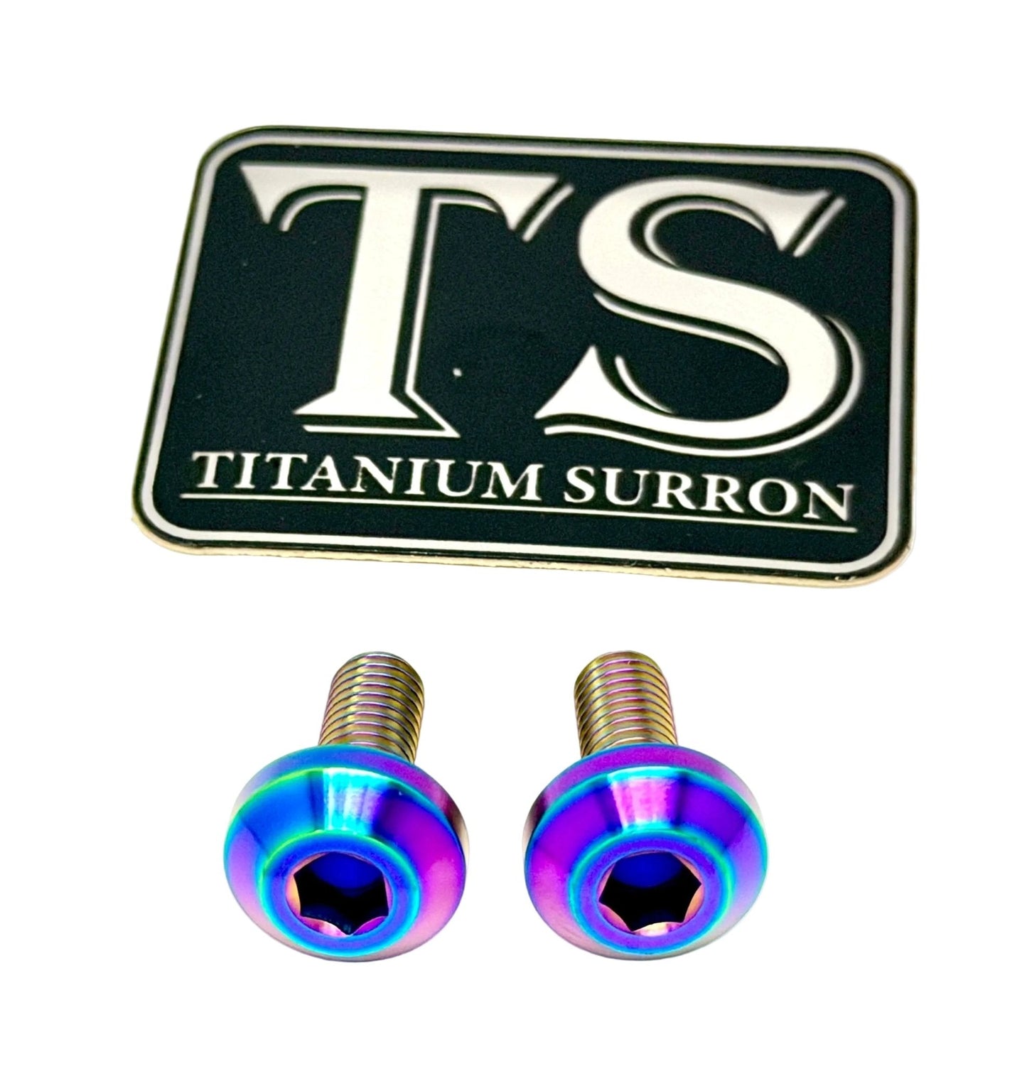 Titanium Surron Ultra Bee Brake Hand Guard Bolts