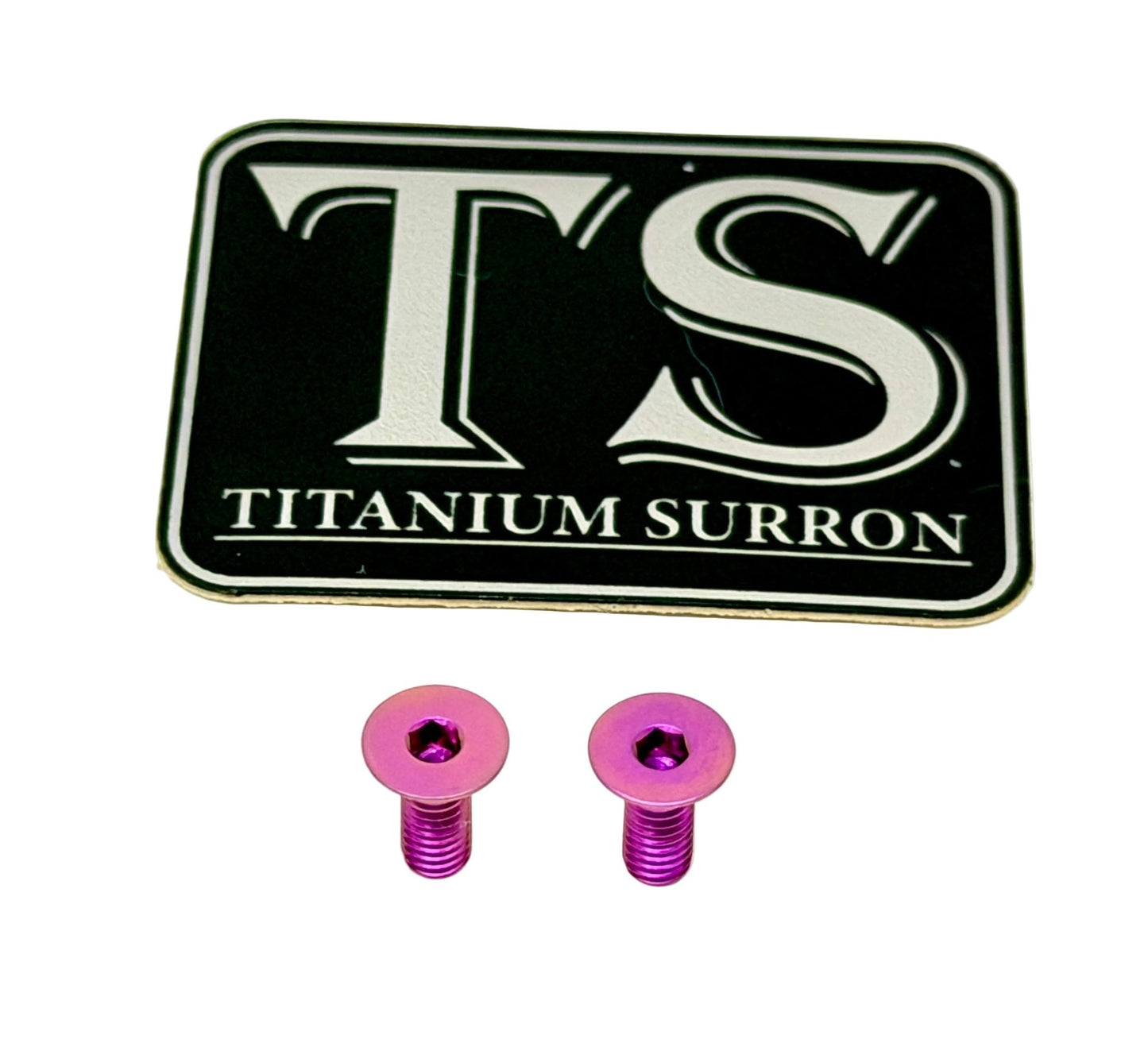 Titanium Surron Ultra Bee Brake Reservoir Cap Bolts