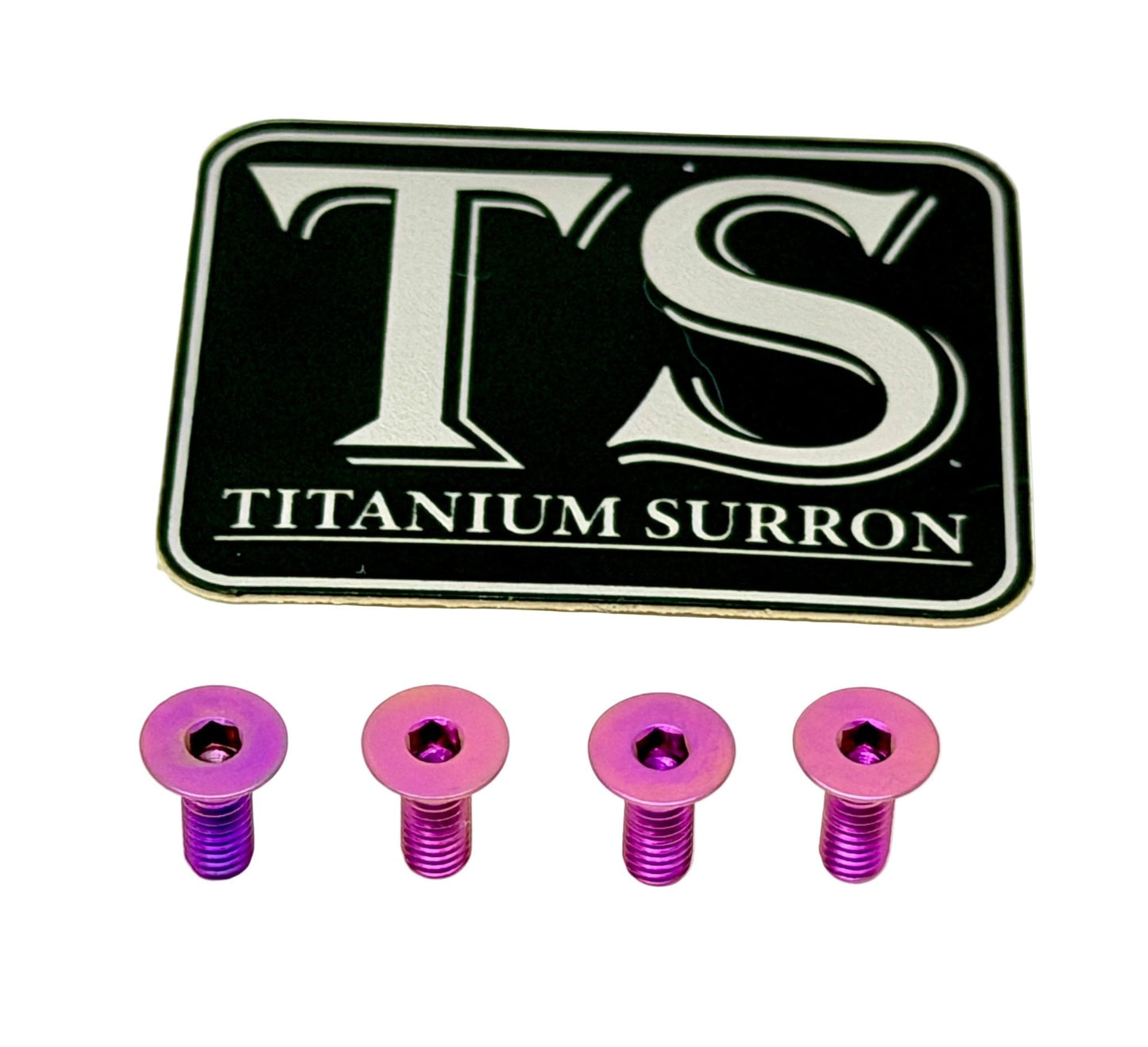 Titanium Surron Ultra Bee Brake Reservoir Cap Bolts