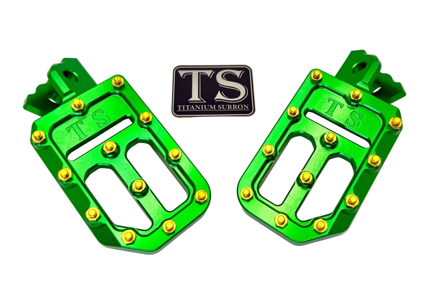 TS Custom Foot Pegs w/ Titanium Grips for Talaria and Altis